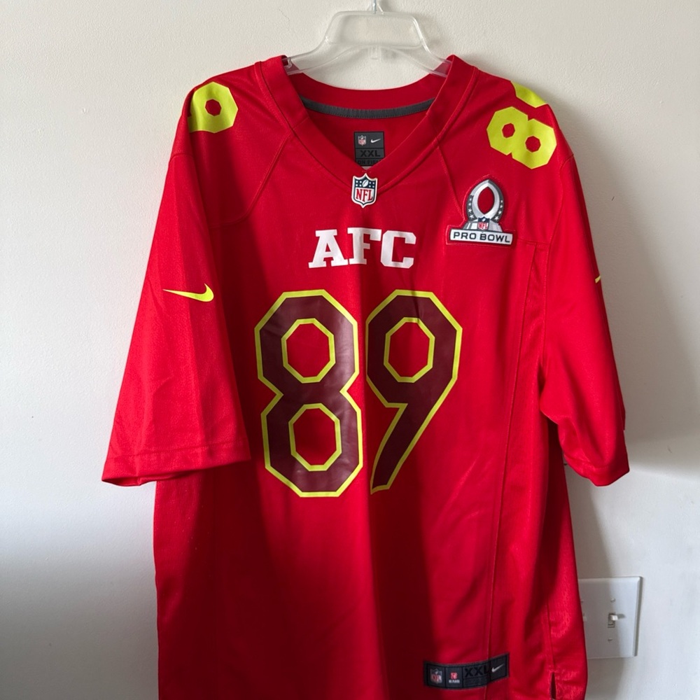 Men’s Nike Amari Cooper #89 Raiders 2017 Pro Bowl AFC Jersey Sz 2XL Red RARE - Picture 1 of 6